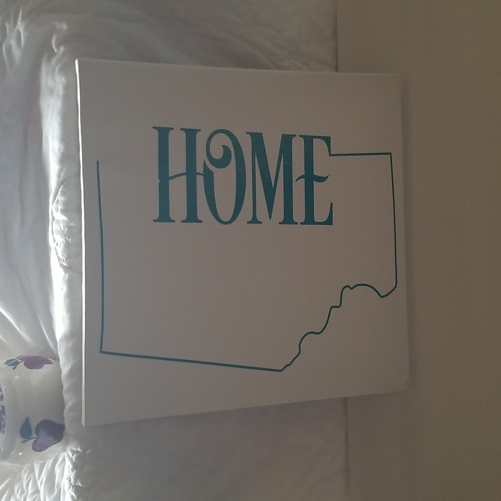 Wall hanging 12x12 inches Alberta home